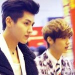 [EXO] 우둘이랑 루둘 중국에서 붙어있는짤보고 주먹<b>내리</b>침