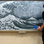 <b>오롯</b>이 분필로만 그린 작품들