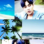 [시우민] <b>파란</b> 바다 그리고 시우민