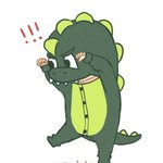 [CHEN] 짱! 귀야운 티라노 종대 <b>팬아트</b>