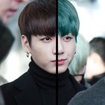 [방탄소년단] 정국이 <b>민트머리</b> 합성해봤는데