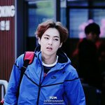 [시우민] 민석이 출근/중간외출 <b>비포</b> 에프터차이로 우럭우럭