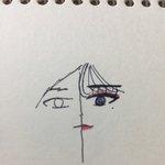 [댓글부탁해] 화장 전 후 그려봤는데 어떰?