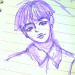 [방탄소년단] 형광펜으로 윤기 그렸는데