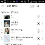 [방탄소년단] ㅁㅊ이삐들 <b>상승</b>순위봐... 115올라감