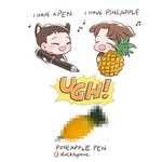 [CHEN] 파인애플펜  <b>팬아트</b>