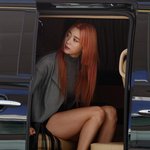 클라라 머리 핑크로 염색함??