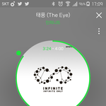 [인피니트] <b>우와</b>! 제로도 차트에 들어왔고 태풍이는 유지!!