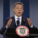 노벨평화상에 산토스 콜롬비아대통령..내전종식 평화협정 <b>주역</b>(종합