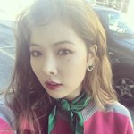 화보때문에 외국에있는 현아
