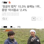 [BTOB] +)정222법 금요예능 <b>시청</b>률 1위!!!!!!!