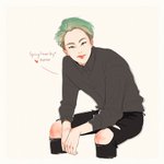 [시우민] <b>산하</b>님 팬아트(V앱 시우민인듯)