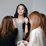 한고은 광고촬영 비하인드컷