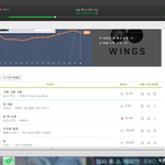 [방탄소년단] 아 순위  내려갔다ㅠ