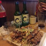 <b>아늑</b>한 꼬치구이집