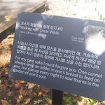 워커힐호텔 오스카와일드산책로 좋네요  : )