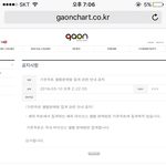 [EXO] 야 다들어와봐 가온공지
