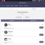 [EXO] 투표<b>격차</b> 점점 벌어짐