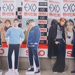 [EXO] <b>박찬열</b> 오세훈 진짜서있는건줄ㅋㅋㅋㅋ