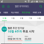 [방탄소년단] <b>메론</b> 주간인기상 투표도 해주라!!!!!