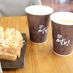 <b>설빙</b> 전통차와 인절미토스트!!