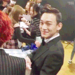 [CHEN] 엠카 엠피디 직캠 미니  <b>팬미팅</b> 첸 움짤