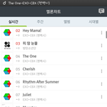 [시우민] 슈모닝>.<6시 첸백시 2위 (10위권내 8곡 차트진입)
