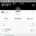 [BAP] 아래 스밍목록 물어본 쓰닌데..