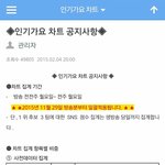 [BTOB] 인기가요 차트 공지<b>사항</b>이라는데