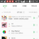 [EXO] <b>서양</b>수박 7시 차트