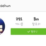 [세훈] 161111 훈<b>스타</b> 8M 돌파~