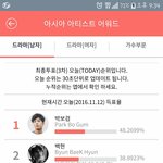 [EXO] 야근데 퍼센트는 총투표수에 따라 달라지는거니까