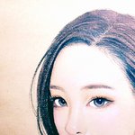 눈화장 찐<b>한지</b> 봐주세요 (그림)