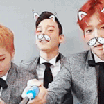 [EXO] <b>차례</b>로 입벌리는거 개존귀ㅋㅋㅋㅋ