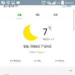<b>날씨</b> 이정도면 패딩가능??