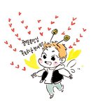 [시우민] <b>미정</b>님의 귀여운 꿀벌민석 팬아트>.<