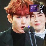 [백현] 사람이 어떠케 이렇게 생길수가 있어이<b>씨</b>