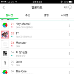 [EXO] 밑에글보고 <b>올림</b> 5시차트