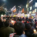 촛불집회다녀왔당