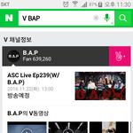 [BAP] 22일 ASC 브이앱하나봐