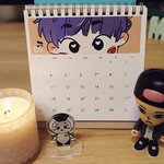 [시우민] 시우민)팬아터 <b>산하</b>님 탁상캘린더