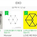 [EXO] 애초에 이용자수가 딸리는데 스밍<b>횟수</b> 족까드세요