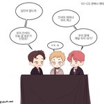 [시우민] 시우민 첸백시 <b>야자</b>타임 팬아트ㅋㅋ