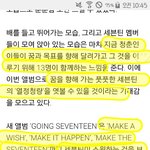 [세븐틴] 기사에 컨셉이랑 뜻 다 있음!<b>청량</b>임