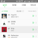 [EXO] 2013년 노래가 70위권 안으로 차트인ㅋㅋㅋ