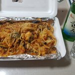 [술자리] 배고파서 시켰는데 <b>혼술</b>각 ?