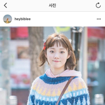 이성경 넘나 <b>귀염</b>한 인스타 니트패션