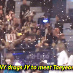 [존예보스] <b>태연</b> <b>선배</b>님 보고 좋아하는 트와이스 나연 정연