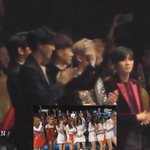 [댓글부탁해] 대상 받는 트와이스를 바라보는 <b>갓세븐</b>....JPG