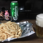 오늘 얼마만에 <b>맥주</b>인지 참 맛있었어